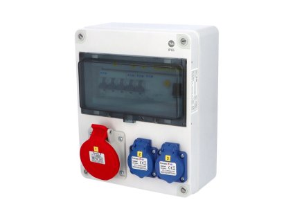 fb165 - ZSF20100000.1 /5810 Zás.skříň IP54 jištěná s chráničem 40/4/003