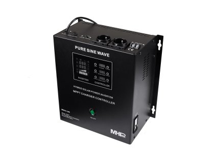 Záložní zdroj MHPower MSKD-300-12 UPS 300W 12V čistý sinus solární reg. MPPT
