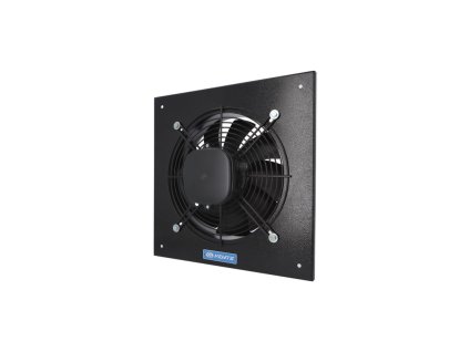 Ventilátor VENTS OV4D 250 průmyslový, čtvercový (370x370mm), černý