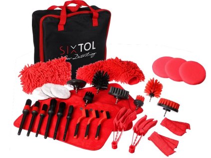 Multifunkční sada pro mytí auta SIXTOL CAR DETAILING 33