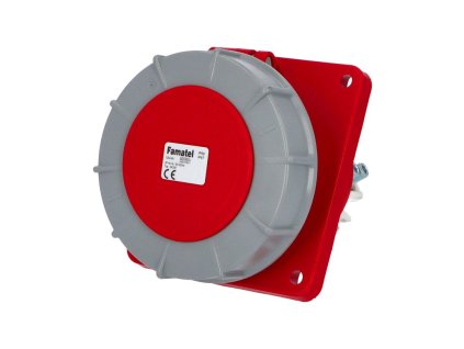 Zásuvka vestavná 24338 IP67/400V/125A/5P 6h, šikmá 10° - SpeedPRO