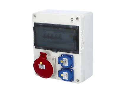 fb190 - ZSF20001000.1 /5810 Zás.skříň IP54 jištěná s chráničem 40/4/003