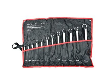Očkové klíče, sada 12ks, 6-32mm GEKO