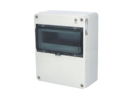 Rozvaděč FlatBOX 5810 IP65, 10mod., na omítku, průhl. dveře, 270x220x120mm