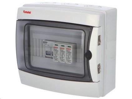 Rozvaděč SolarBOX FAMATEL fr003L T1+T2 (1000V DC) pro 1 string IP65 certifikovaný