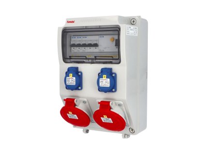 v425-6kA - ZSF20002000.1 /3958 Zás.skříň IP54 jištěná s chráničem 40/4/003