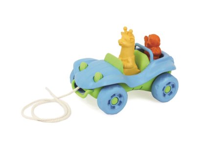 Green Toys Tahací auto modré