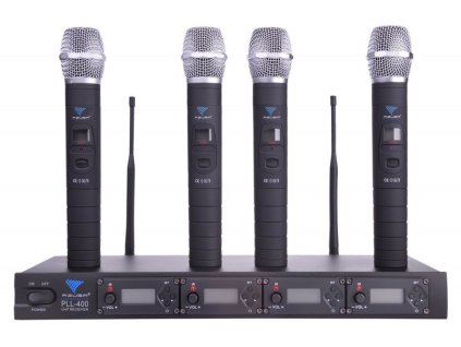 Mikrofon bezdrôtový PLL-400 UHF 4-kan