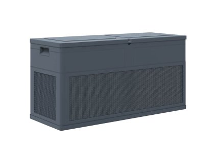 Multidom Záhradný úložný box antracitový 320 l
