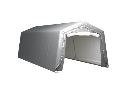 Multidom Úložný stan 370x750 cm oceľový sivý