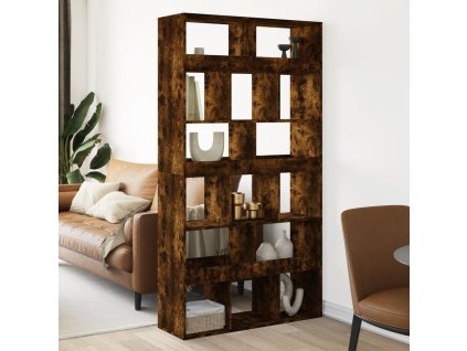 Multidom Deliaca stena dymový dub 100x33x187,5 cm kompozitné drevo