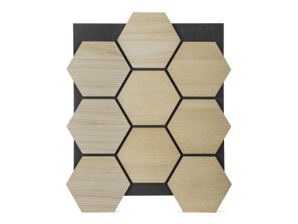 Akustický panel G21 81,5x66,5x2,1 cm plástov, prírodný dub