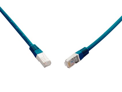 10G patch kabel CAT6A SFTP LSOH 20m modrý non-snag-proof C6A-315BU-20MB
