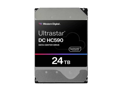 WD Ultrastar DC HC590/24TB/HDD/3.5''/SATA/Čierna/5R