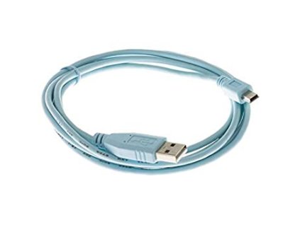 Console Cable 6 Feet with USB Type A a mini-B Connectors