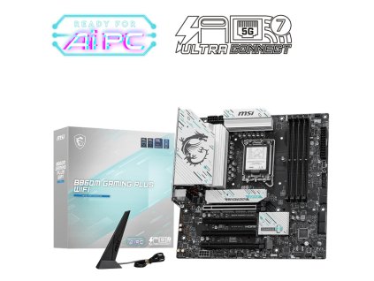 MSI B860 GAMING PLUS WIFI/LGA 1851/mATX