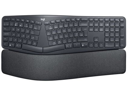 Logitech K860/Bezdrôtová Bluetooth/US layout/Čierna