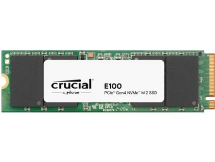 Crucial E100 480GB PCIe Gen4 2280 NVMe M.2 SSD