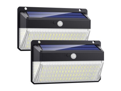 Vonkajší sol. LED svetlo s pohyb. senz.M328SET-2ks