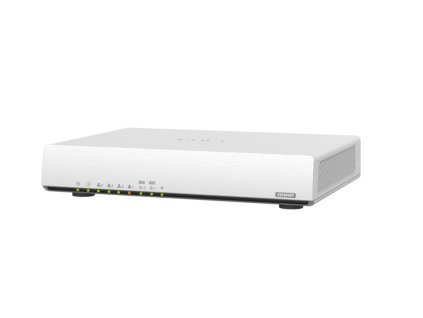 QNAP Wi-Fi 6 SD-WAN router QHora-301W (4x GbE / 2x 10GbE / 2x USB 3.2 / 8 interných antén)