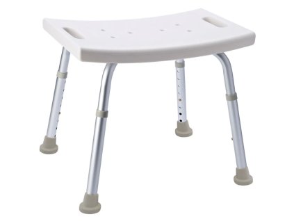 RIDDER Stolička do kúpeľne, biela 150 kg A00601101