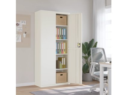 Multidom Kartotéka biela 90x40x200 cm oceľová