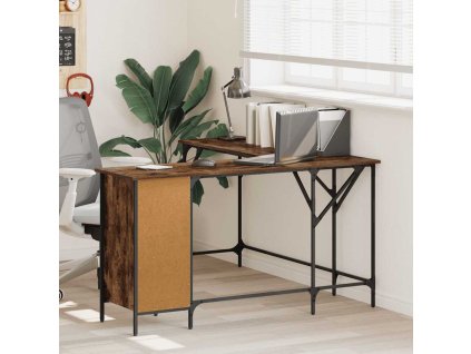 Multidom Stôl dymový dub 141x141x75 cm kompozitné drevo