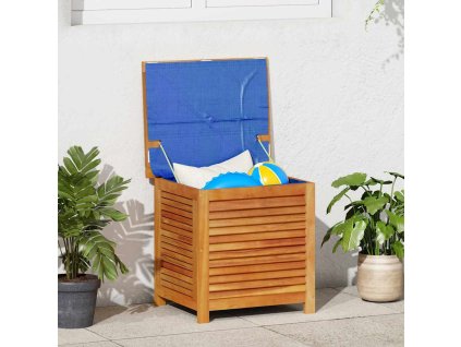 Multidom Záhradný úložný box s mriežkami 60x50x56 cm masívna akácia