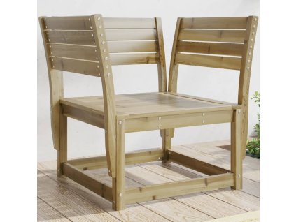 Multidom Záhradná stolička, impregnovaná borovica