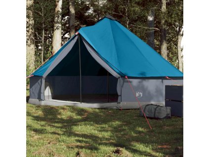 Multidom Rodinný stan tipi 6 osôb modrý vodeodolný