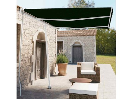 Multidom Voľne stojaca ručne zaťahovacia markíza 350x250 cm, antracitová