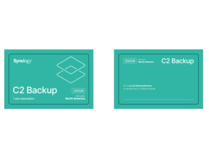 Synology C2 Backup - 500 GB