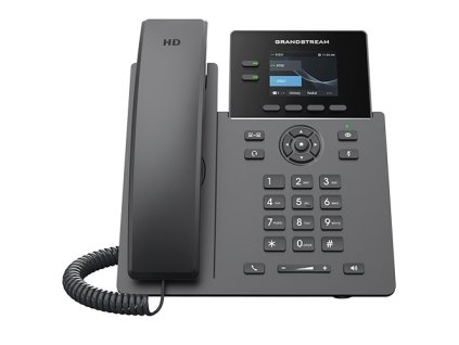 Grandstream GRP2610 SIP telefón, 2 linky, 8 VPK, farebný LCD, 2 SIP účty