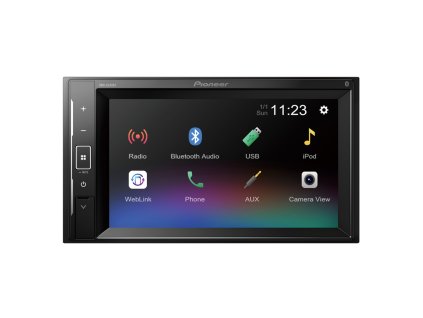 Pioneer DMH-A240BT 2DIN autorádio s LCD displejom a Bluetooth