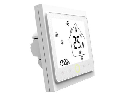 Smart termostat MOES WHT-002-GC White WiFi Tuya