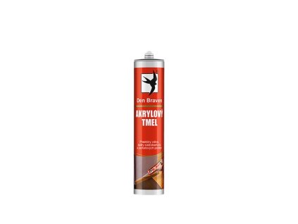 Tmel akrylátový DEN BRAVEN biely 310ml