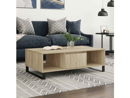 Multidom Konferenčný stolík dub sonoma 104x60x35 cm kompozitné drevo