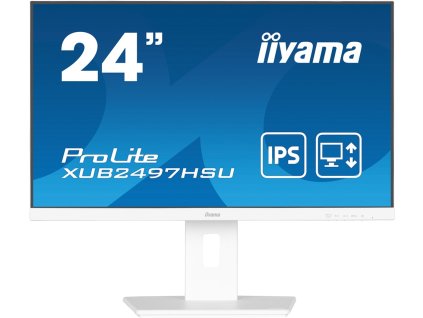 iiyama ProLite/XUB2497HSU-W2/23,8''/IPS/FHD/100Hz/1ms/White/3R