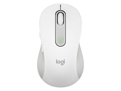 Logitech M650M/Kancelárska/Laserová/Bezdrôtová USB + Bluetooth/Biela