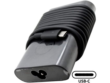 Napájací adaptér 65W 5V/9V/15V/20V, USB-C, originál DELL GJJYR/V2TJ7/2YK0F