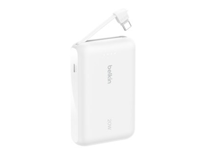 Belkin 10k powerbanka PD 20W USB-C, biela