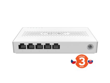 Tenda SM105 5-port Multi-Gigabit 2.5G Ethernet Switch, 100/1000/2500 Mbps, Desktop