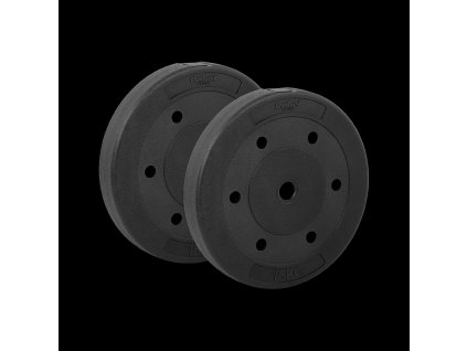 Sada bitumenových závaží 2x15kg, 31mm, REBEL ACTIVE RBA-2104