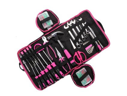 Sada nářadí HOME PINK 120 BAG SIXTOL