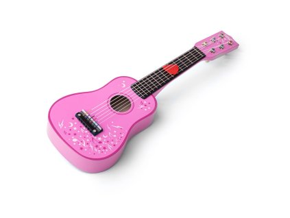 Tidlo Drevená gitara Star pink
