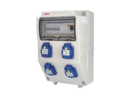 v365 - ZSF40000000.1 /3958 Zás.skříň IP54 jištěná s chráničem 40/4/003