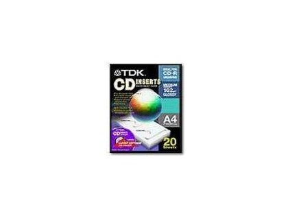 TDK A4 CD lesklý 20ks, 162g*