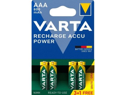 Varta Accu AAA 3+1x R2U 800 mAh