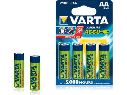 Varta LongLife Accu AA 4x R2U 2100mAh