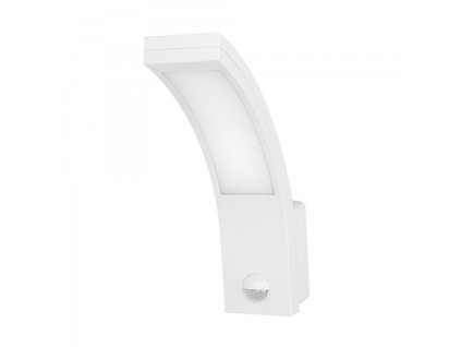 LED svietidlo PIRYT, 10W, senzor pohybu, IP54, 4000K, biele
